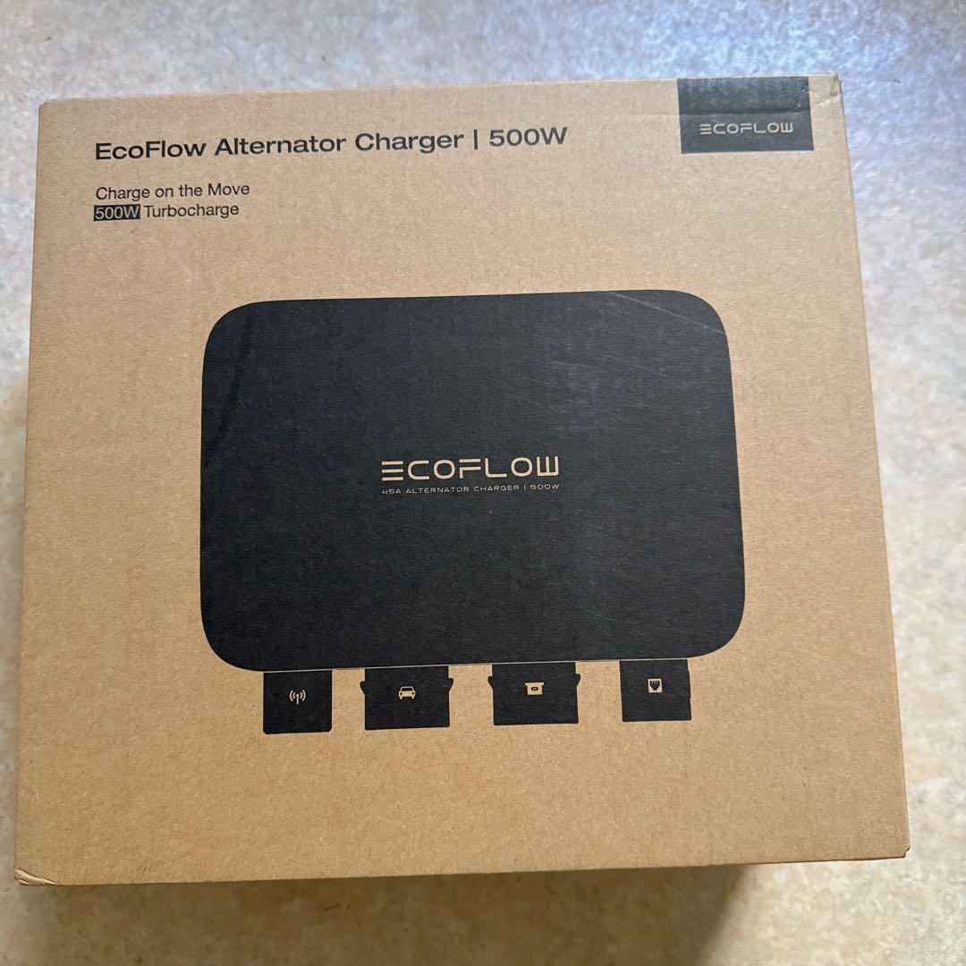 EcoFlow 500W オルタネーターチャージャー 走行充電器