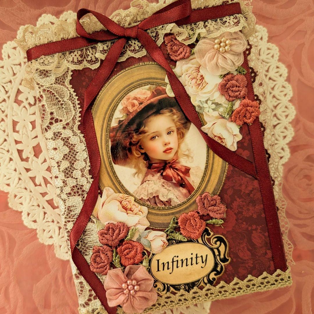 薔薇とレースのビクトリアンスィートジャンクジャーナル*Infinity*