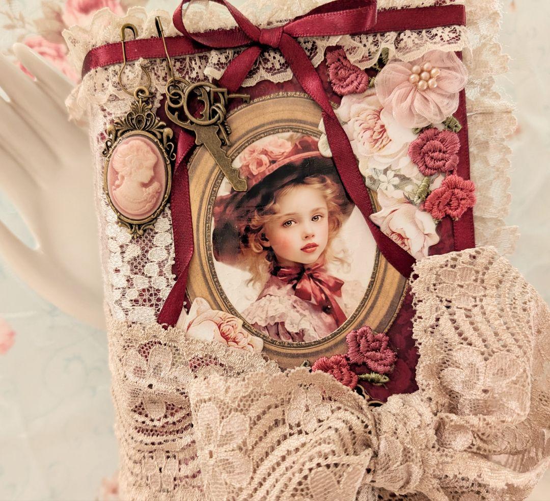 薔薇とレースのビクトリアンスィートジャンクジャーナル*Infinity*