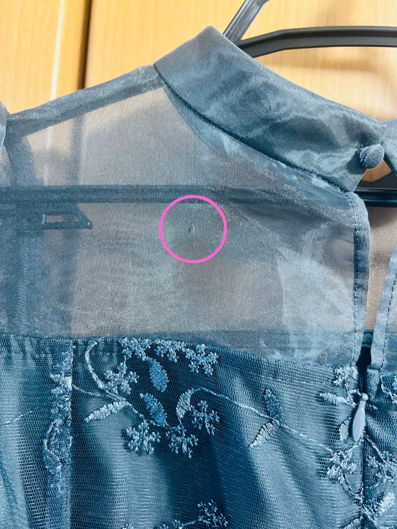 kana Aラインパーティードレス グレー　S