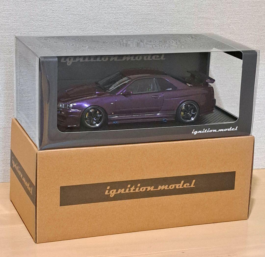 イグニッションモデル 1/18 TOP SECRET GT-R (BNR34)