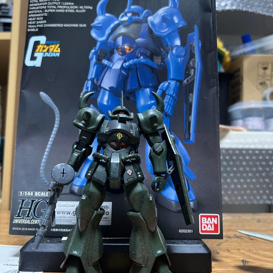 完成品 6体セットHG UCオリジンザクII /カスタム ウェザリング