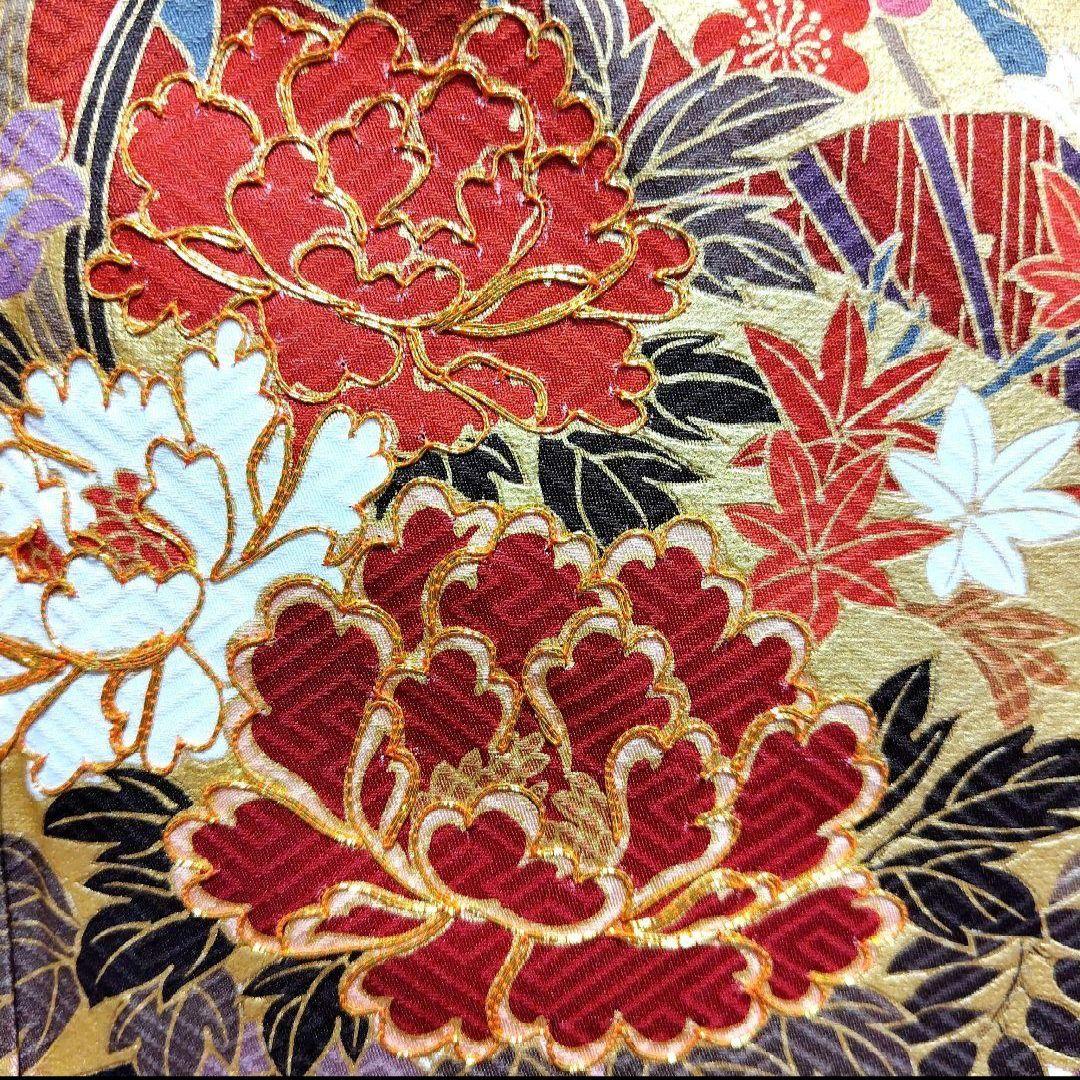 ☆さと☆SALE中☆振袖フルセット(7点)・金彩加工・金駒刺繍・共八掛
