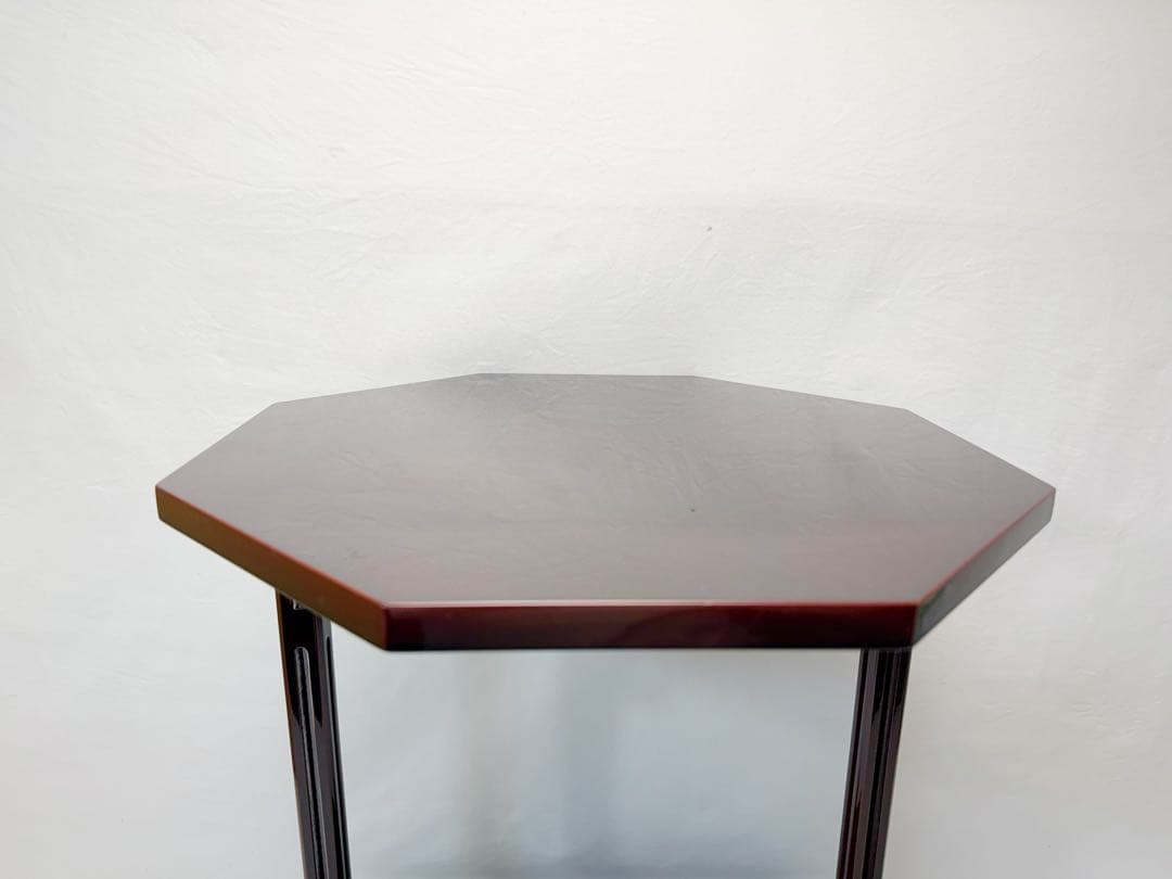 ほぼ未使用 茶道具 木製溜塗 寿棚 淡々斎好写し 組み立式 元箱