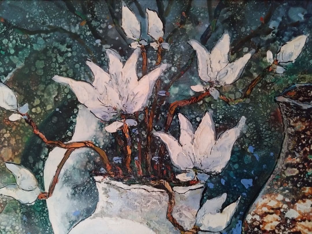 人見友紀　逃亡画家　油彩画　油絵　人見友紀