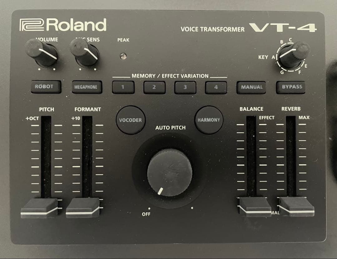 【動作確認済み】Roland VT-4 ボイストランスフォーマー