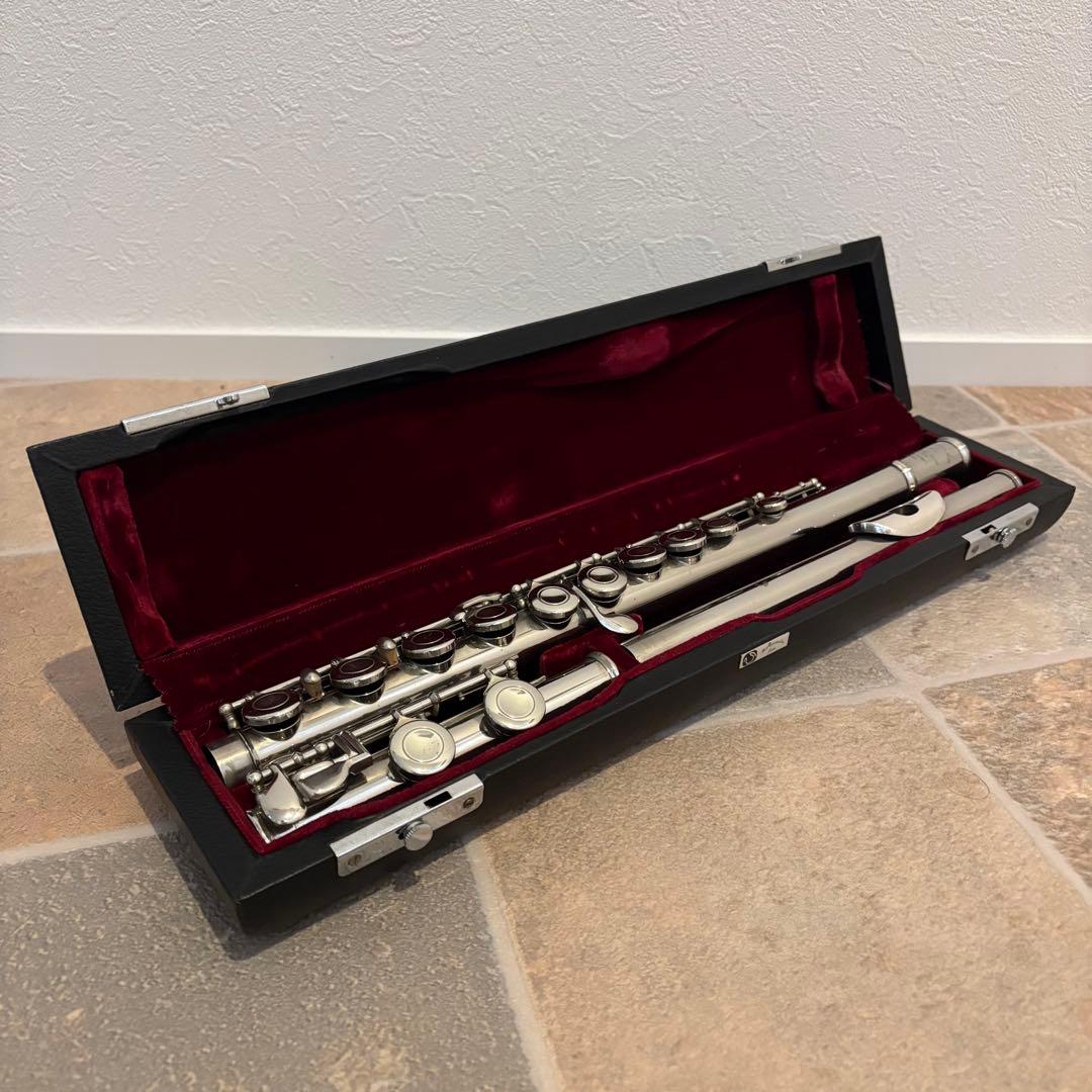 【良品】ムラマツフルート MURAMATSU M-70 リップ銀製 洋銀