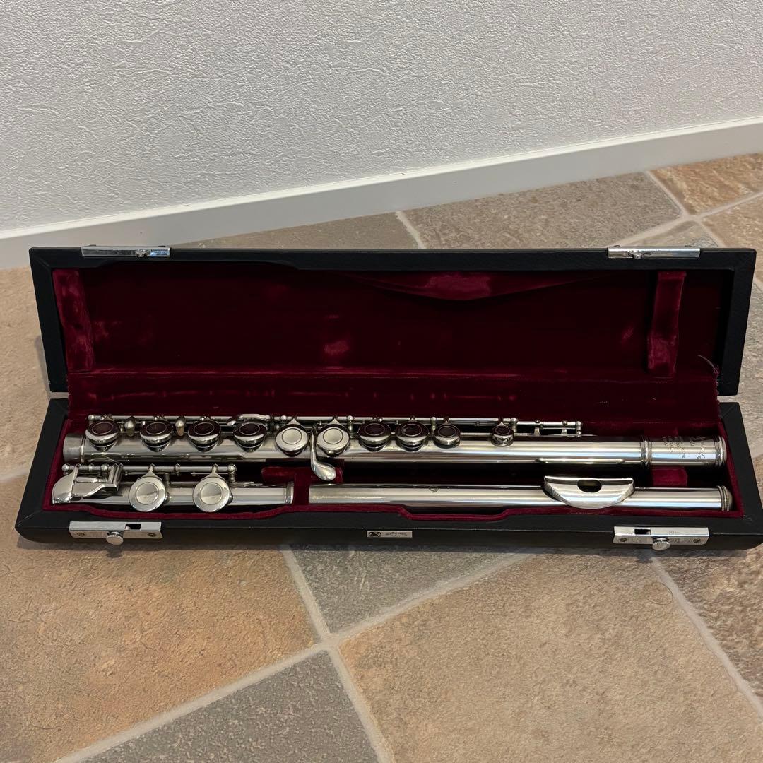 【良品】ムラマツフルート MURAMATSU M-70 リップ銀製 洋銀
