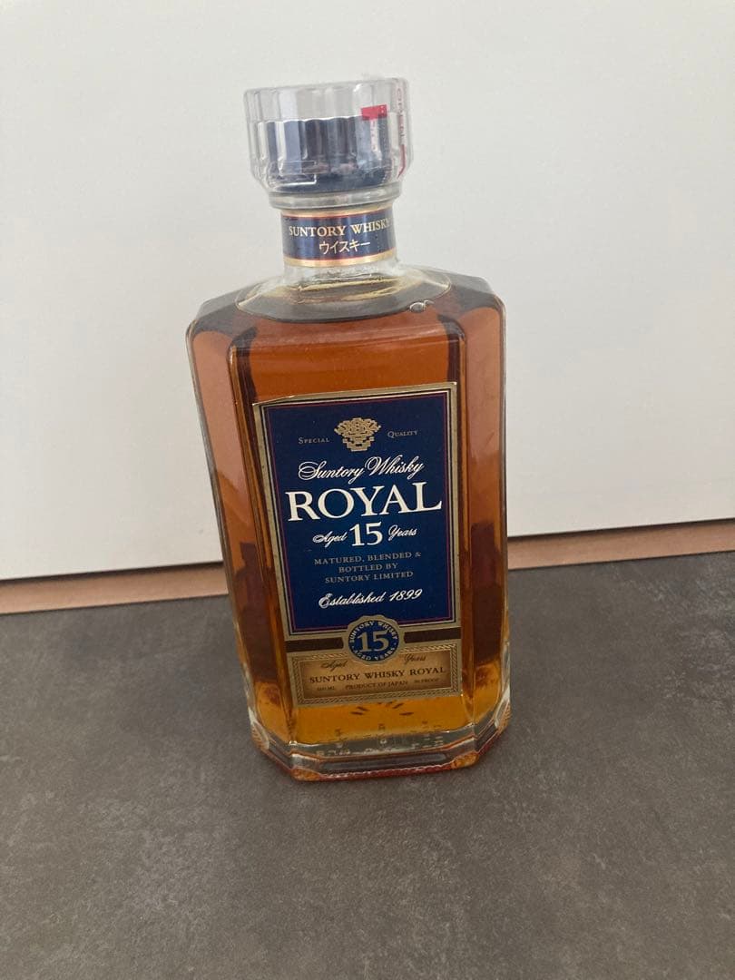 サントリーウイスキー ロイヤル 15年熟成　未開栓 サントリー ウイスキー