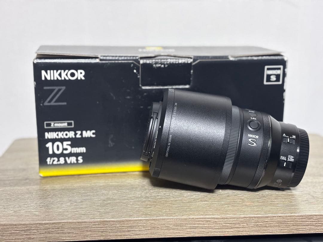 NIKKOR Z MC 105mm f/2.8 VR S（フィルター付き）