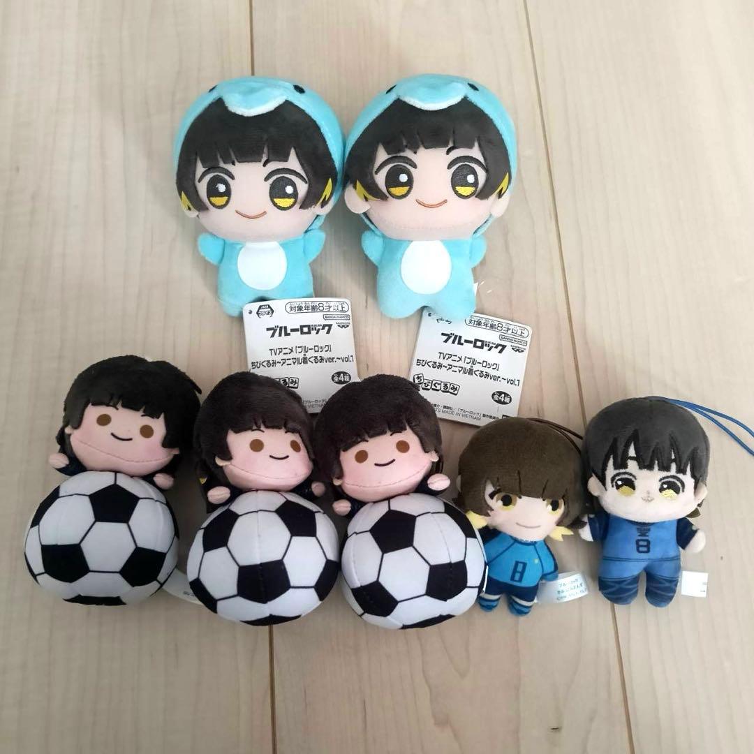 ブルーロック ぬいぐるみ ちびぐるみ まとめ売り 41体