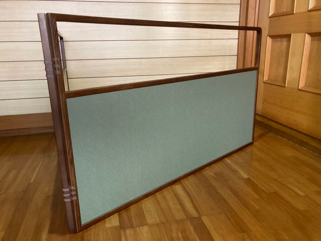 茶道具 風炉先屏風 歌仙絵巻　女桑　夏冬兼用　木製