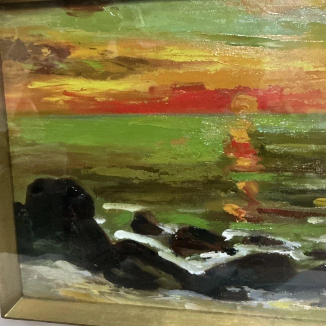 きつねさん専用　鈴木啓二　油絵　カボチャの油絵　P=10号　（2点セット）