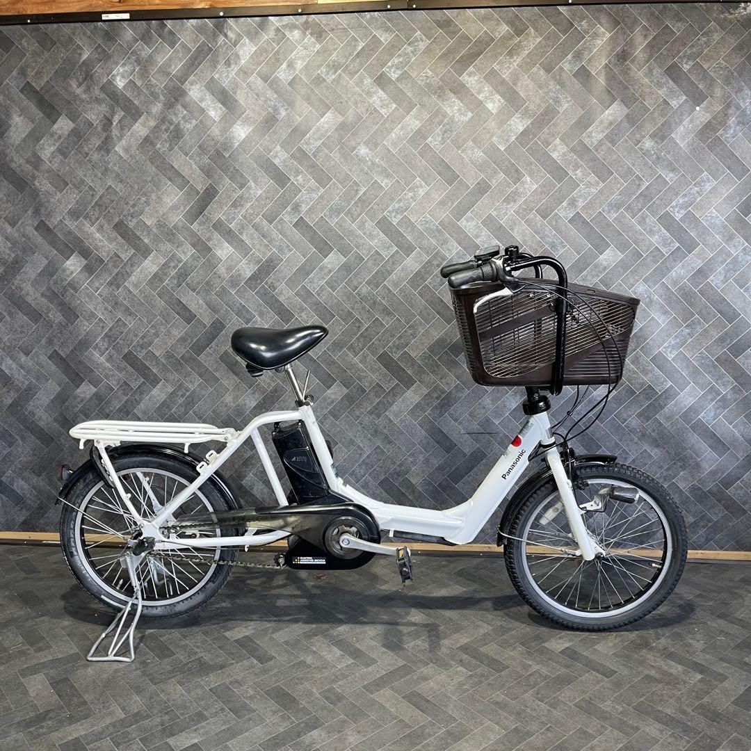 電動アシスト自転車 チャイルドシート付き ホワイト