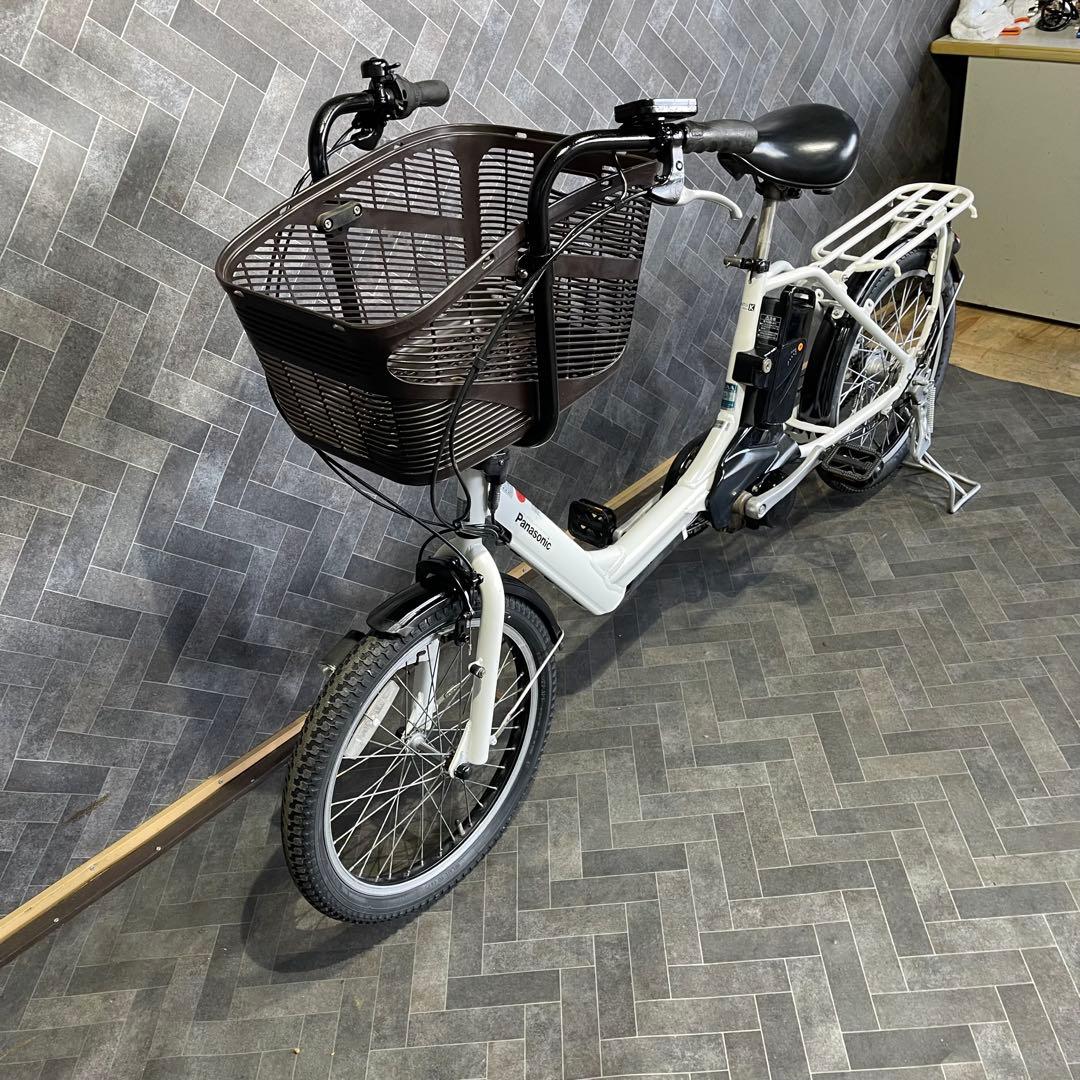 電動アシスト自転車 チャイルドシート付き ホワイト