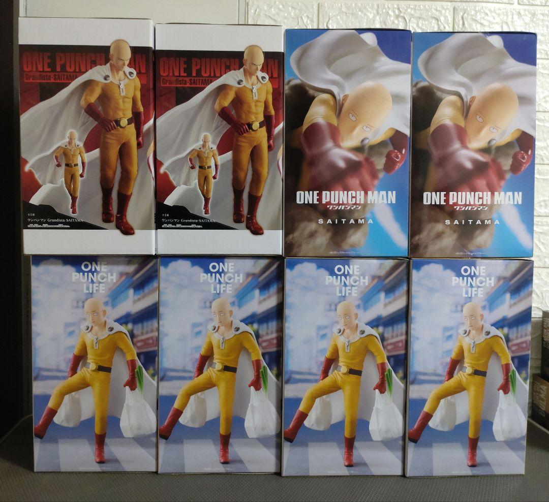 ONEPUNCHMAN　ワンパンマン　サイタマ　フィギュア　8体セット　新品
