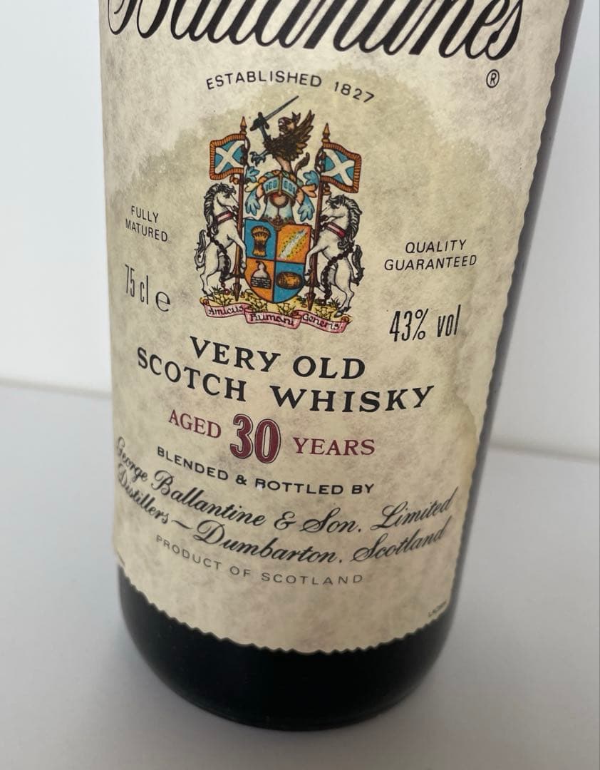 古酒　未開栓　バランタイン Ballantine’s 30年 750ml