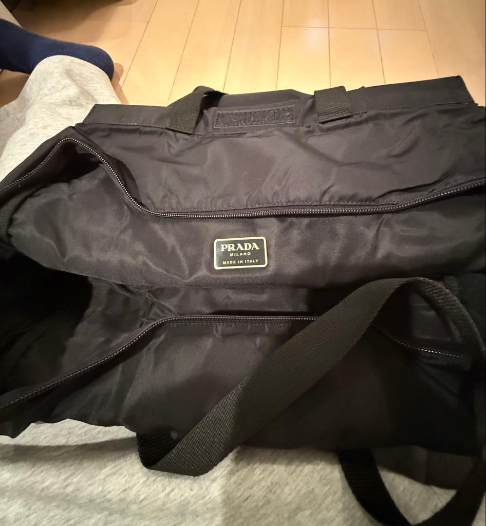 レア美品PRADA プラダ 折り畳み可 ナイロン トロ－リbag 本物