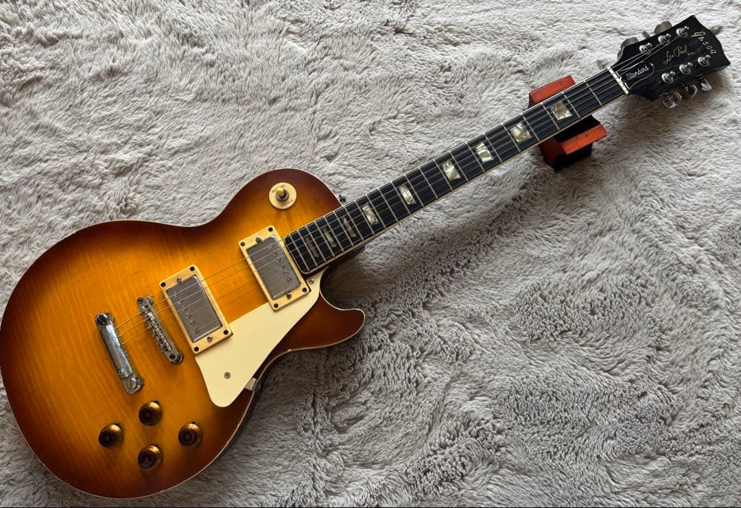 【ビンテージ】 Greco EG420Y 72年製レスポール　フレイムトップ