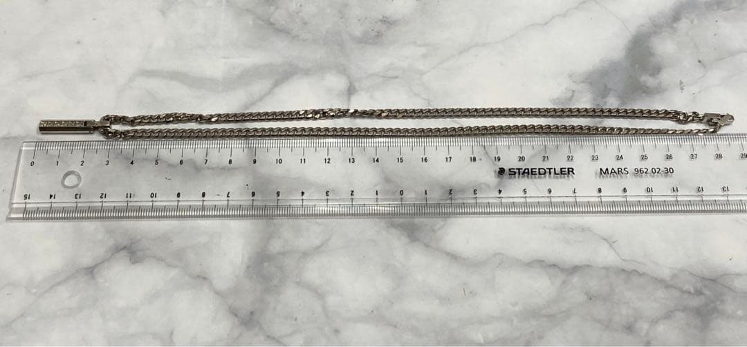 6Pダイヤ 0.12ct PtGC 喜平ネックレス