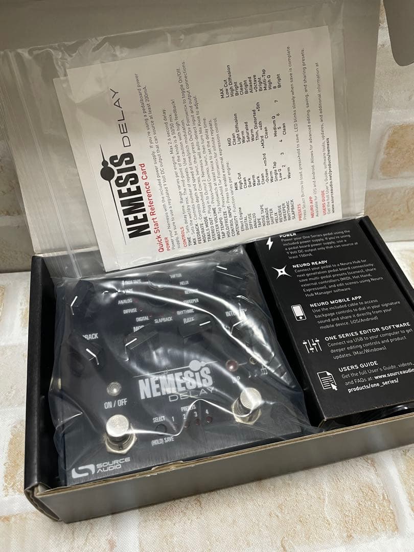 ギター NEMESIS DELAY Source audio