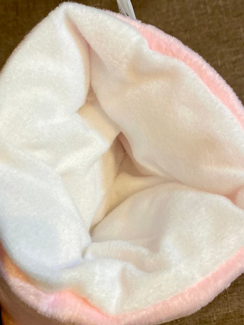 レア！ まんがはじめて物語 モグタン ぬいぐるみ パペット ピンク 昭和レトロ