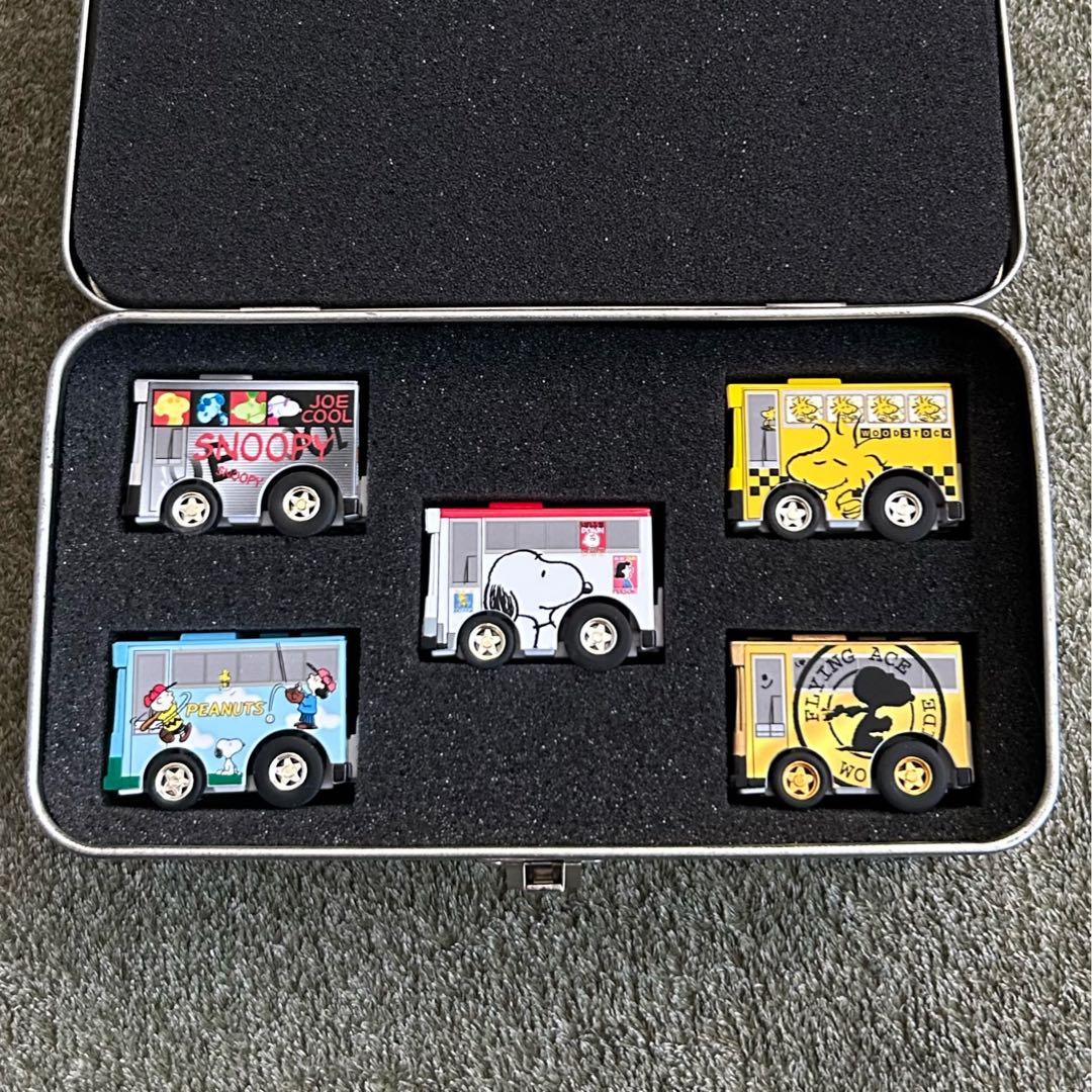 SNOOPY スヌーピー チョロQ 3缶セットタカラピーナッツコレクション限定品