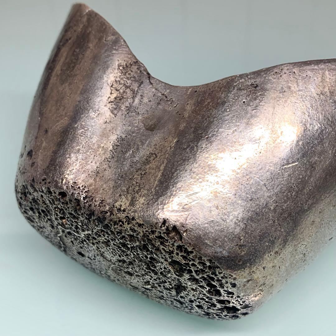 古銭　巨大な銀錠　銀元宝 清国嘉慶年月 五十两 官銀 儲備銀　参考品約1796g