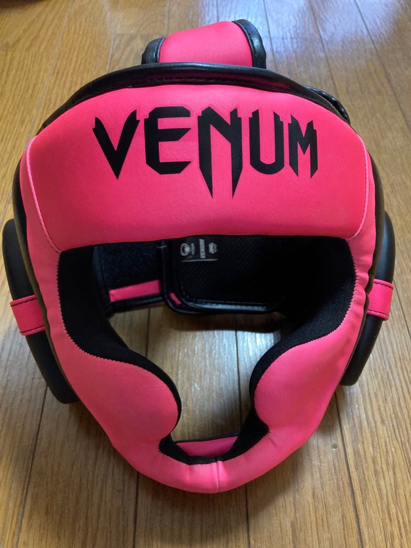 Venum ヘッドギア ピンク 1395