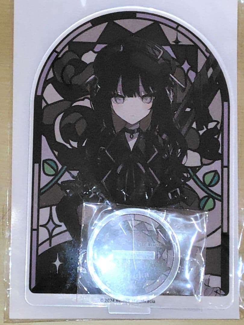 魔法少女ノ魔女裁判 くじメイト ステンドグラス風アクリルスタンド　黒部ナノカ