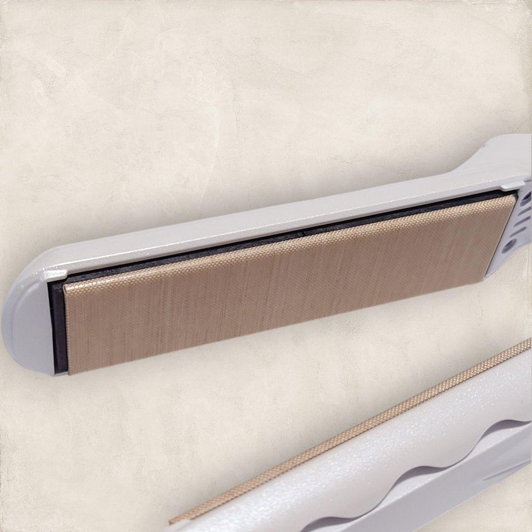 ✨美品✨ KINUJO ストレートアイロン パールホワイト LM-225