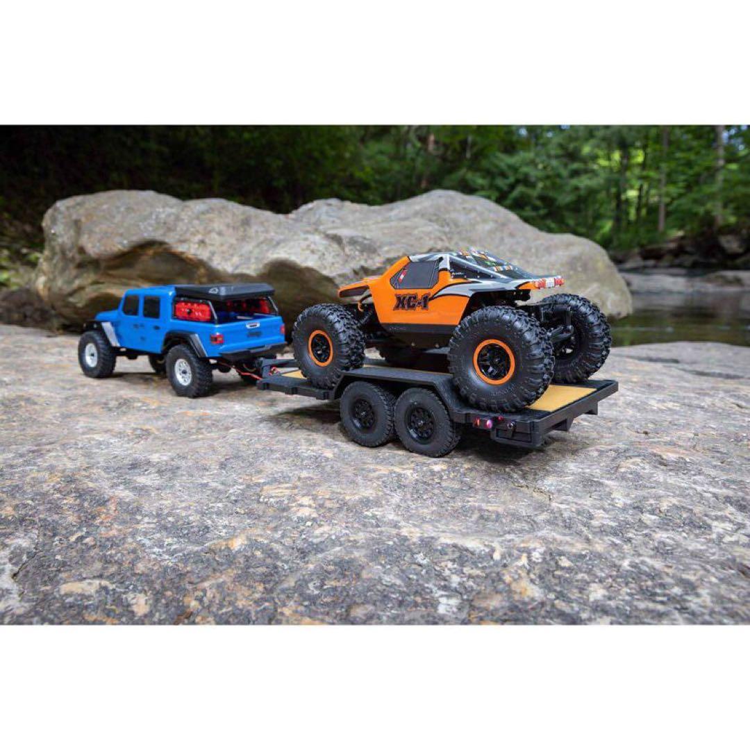 AXIAL SCX24 ダッジパワーワゴン+ トレーラークローラー