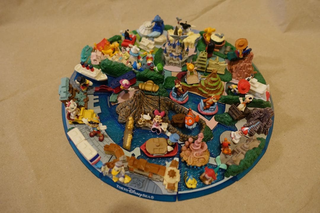 東京ディズニーリゾート 25周年 ジオラマフィギュアセット