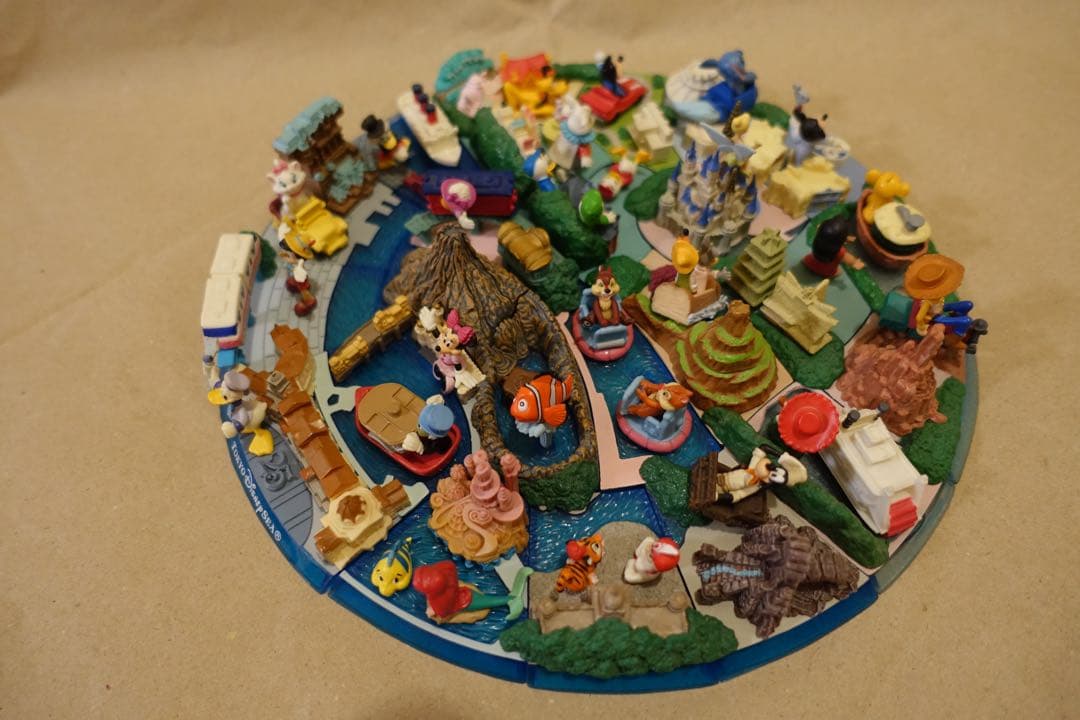 東京ディズニーリゾート 25周年 ジオラマフィギュアセット