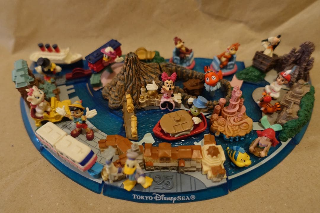 東京ディズニーリゾート 25周年 ジオラマフィギュアセット