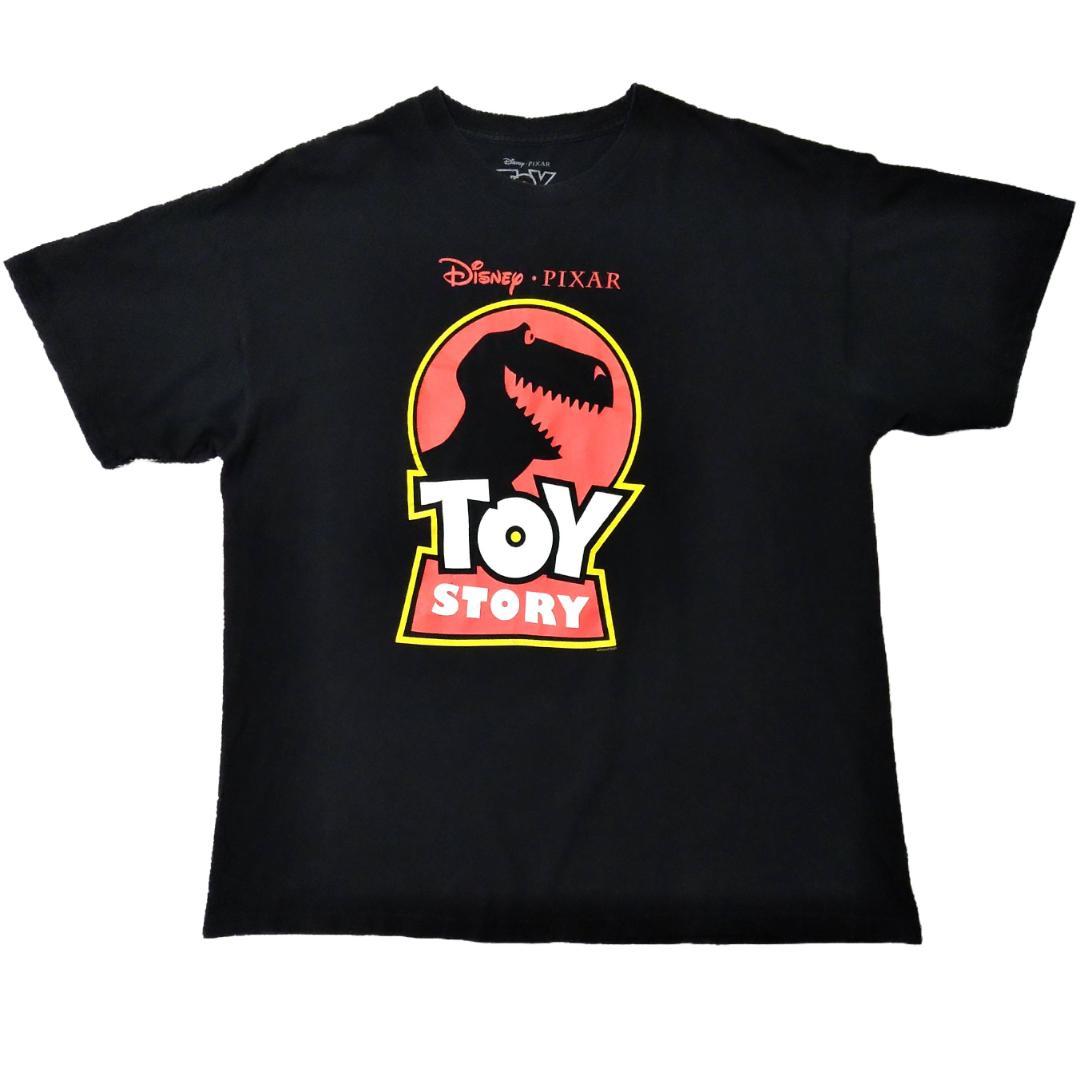 古着　トイストーリー　Tシャツ　XLサイズ　黒　ディズニー　ピクサー *
