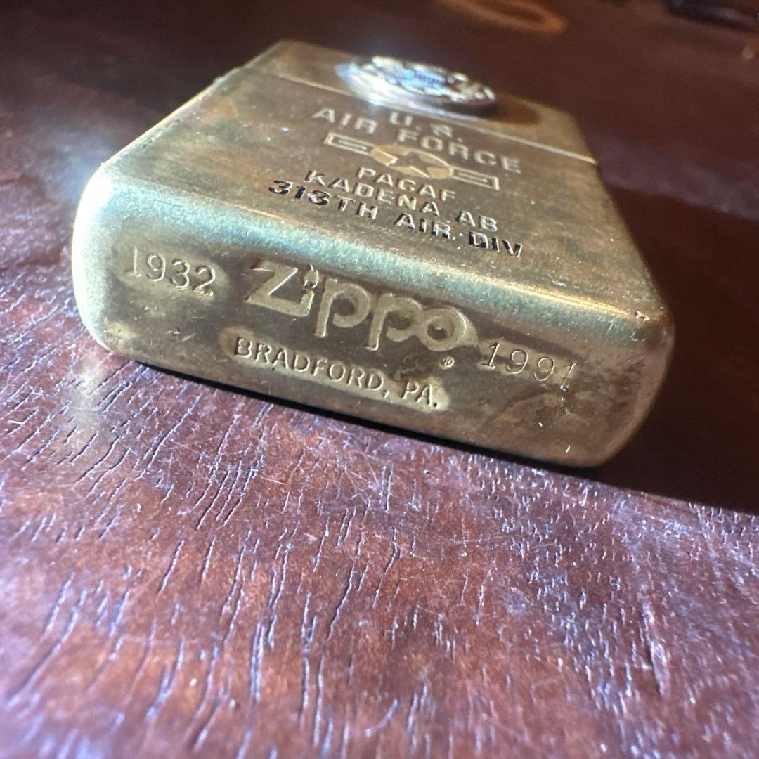 U.S. AIR FORCE 1991ジッポ　嘉手納基地 アメリカ空軍　沖縄