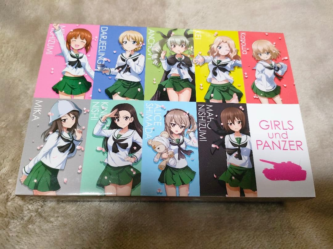 ガールズ&パンツァー 戦車道大作戦！ダーツセット隊長チーム（ライブカード使用済）