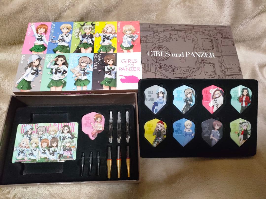 ガールズ&パンツァー 戦車道大作戦！ダーツセット隊長チーム（ライブカード使用済）