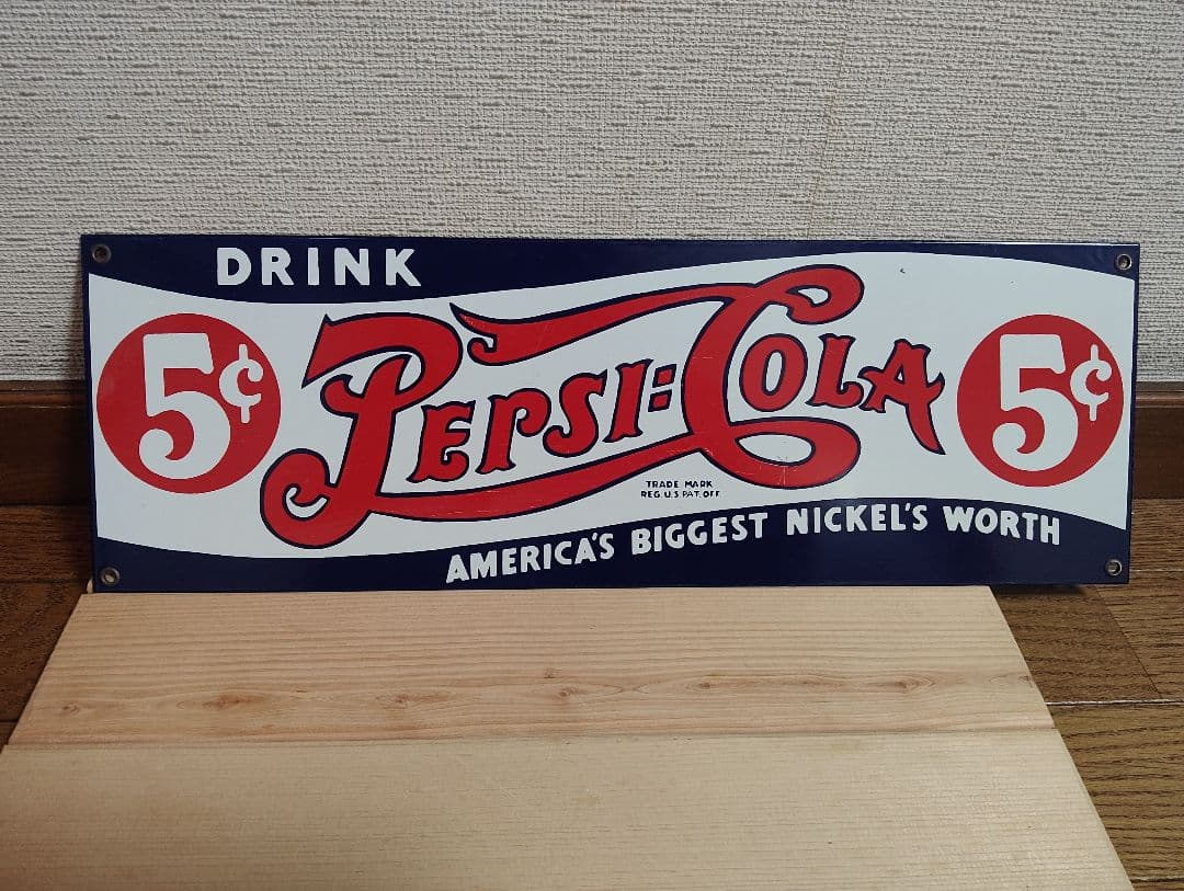 ホーロー看板 アンドルーニー ペプシ アメリカ ビンテージ アメリカン雑貨
