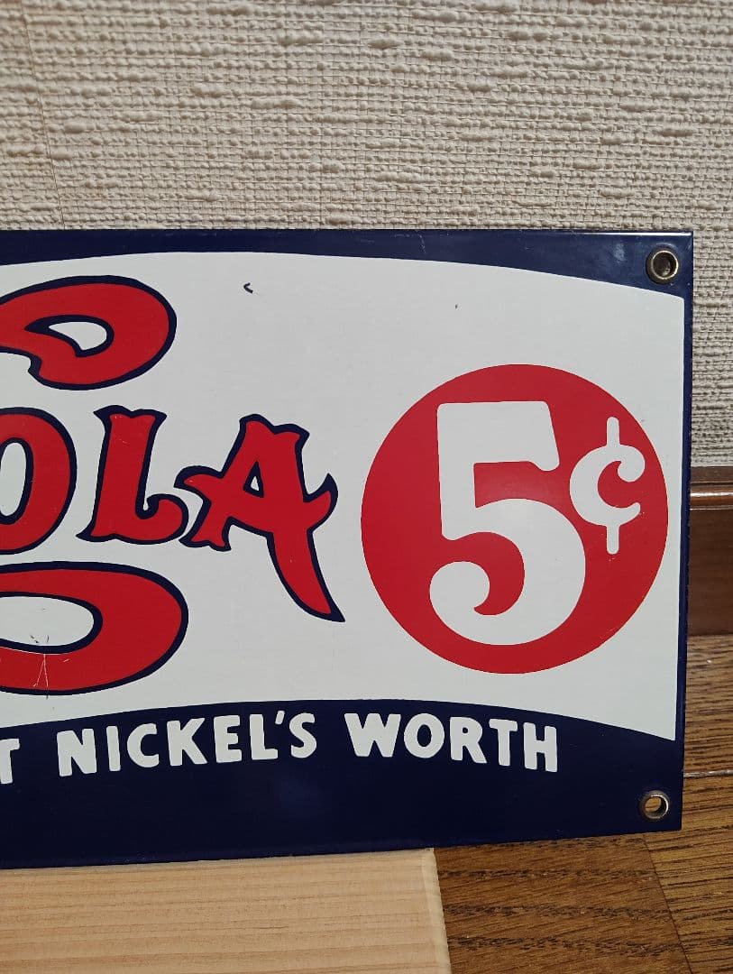 ホーロー看板 アンドルーニー ペプシ アメリカ ビンテージ アメリカン雑貨