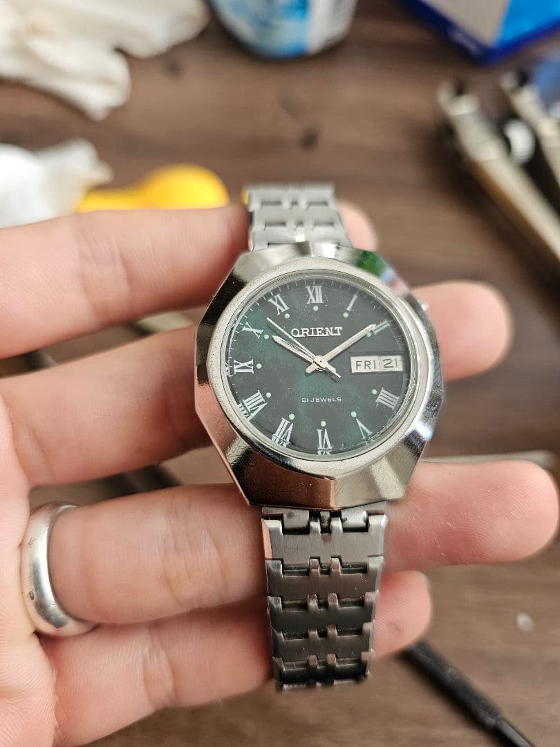 ORIENT オリエント　　腕時計　EM32-CO CA　カレンダー付き