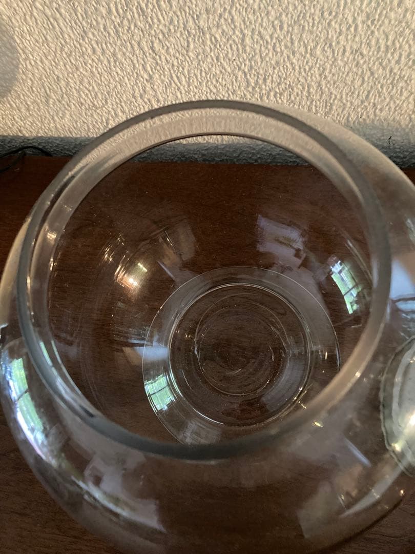 昭和レトロ　(美品)駄菓子屋さんガラス地球瓶　菓子瓶　高さ27センチ位