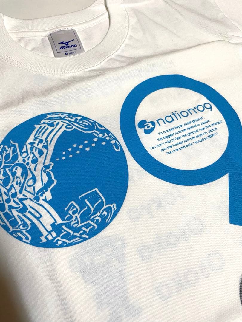 a-nation 2009 浜崎あゆみ　直筆サイン入りTシャツ　Mサイズ