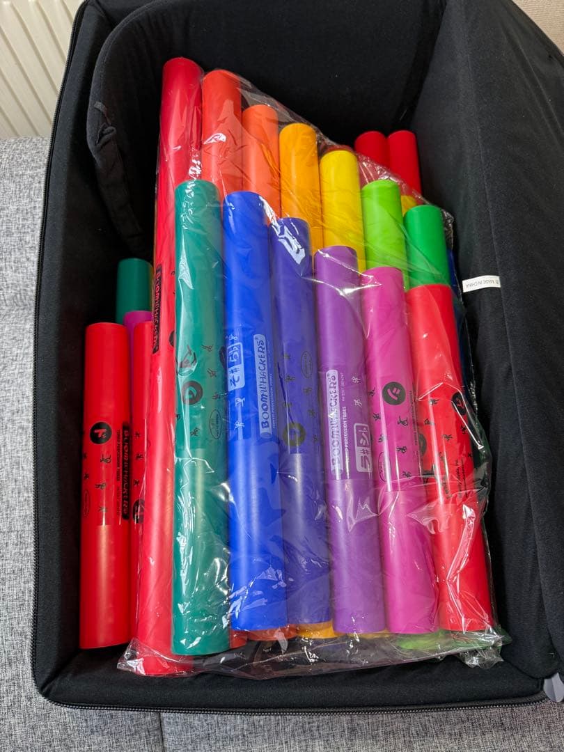 ドレミパイプ 39本 オクタベーター付 音楽 知育 リトミック ブームワッカー