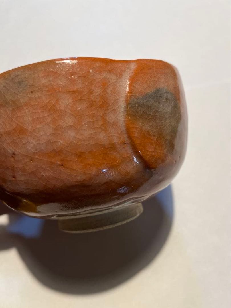 裏千家の茶器　陶器　ピンク　小鳥さん柄