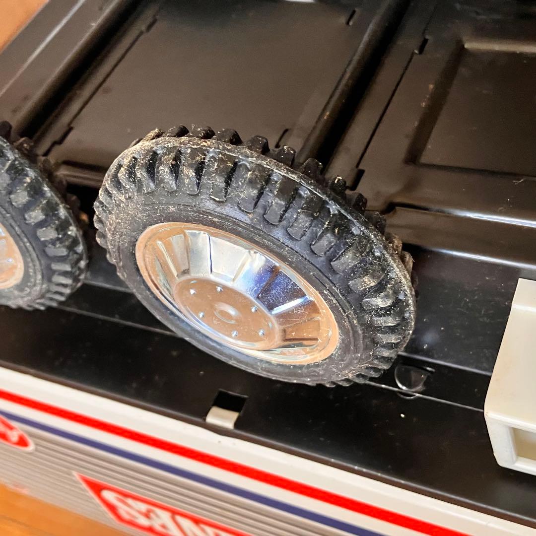 アサヒ玩具 いすゞ バントレーラー トラック ブリキ 昭和 レトロ