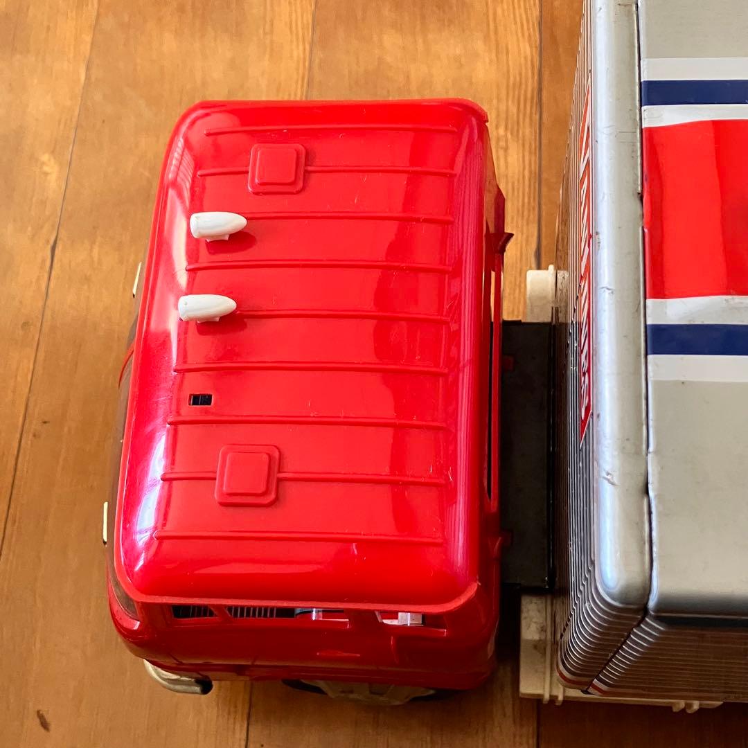 アサヒ玩具 いすゞ バントレーラー トラック ブリキ 昭和 レトロ