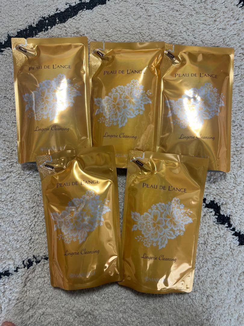 新品・未開封　マルコ 下着用洗剤 ポードランジェ 詰め替え用 5袋セット