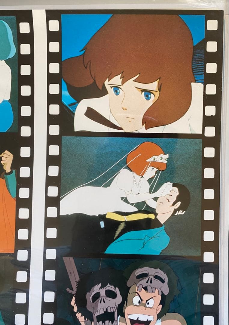 【激レア】カリオストロの城　ルパン　ポスターA　宮崎駿　B2サイズ